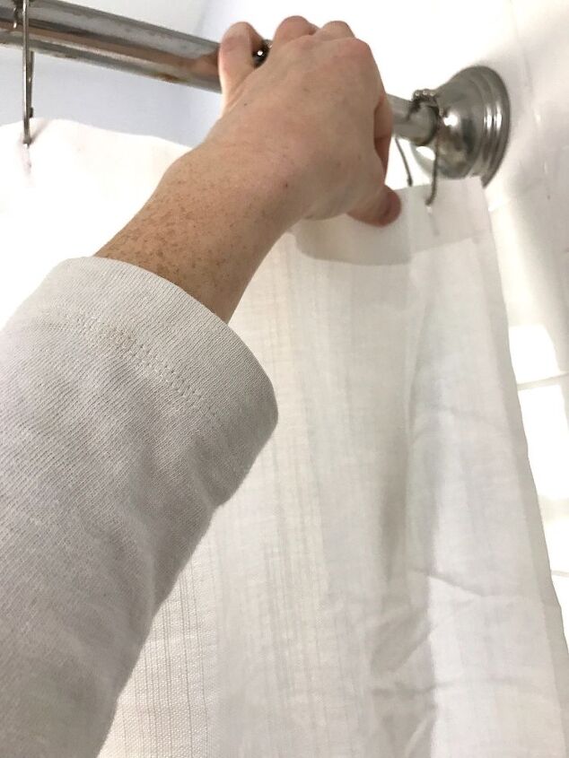cenefa para cortina de ducha