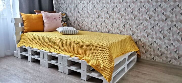 muy simple marco de la cama de palets