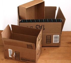 cajas de almacenamiento diy de cajas de cartn recicladas