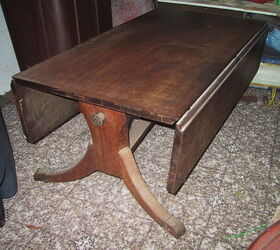 necesito ideas sobre qu hacer con las patas de latn oxidadas de una mesa que quiero