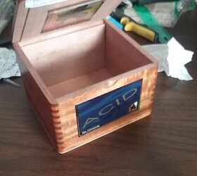no puedo decidir qu hacer con estas cajas de puros de madera ideas, Esta es impresionante La caja est muy bien hecha y quiero reservarla para un proyecto especial De nuevo todas las ideas son bienvenidas