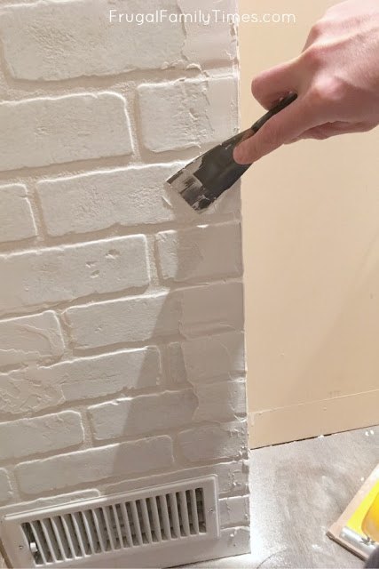 como fazer uma parede de tijolo falsa parecer real