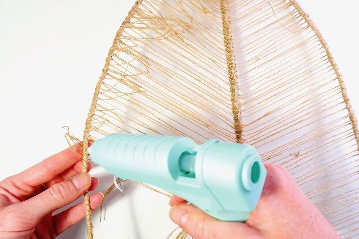 como fazer folhas de palmeira