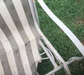 rescate de una silla de patio rota