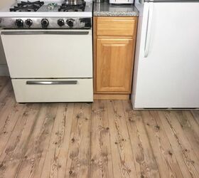 apartamento friendly faux wood floors with contact paper