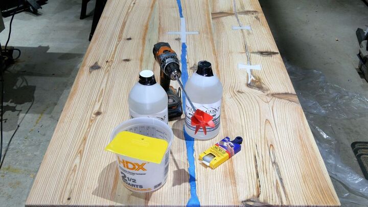 4 maneras de terminar o repasar mesas de madera epoxi y arte de resina