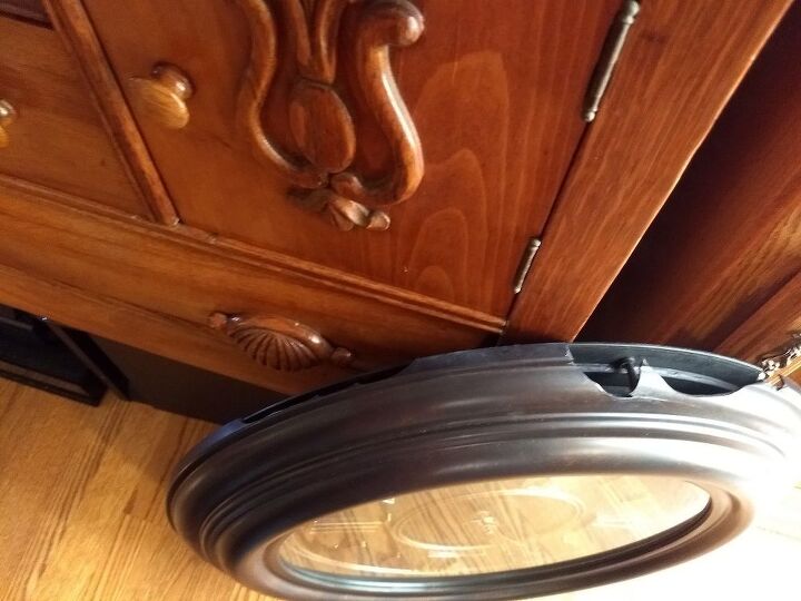 sugerencias para reparar el marco de un reloj de pared