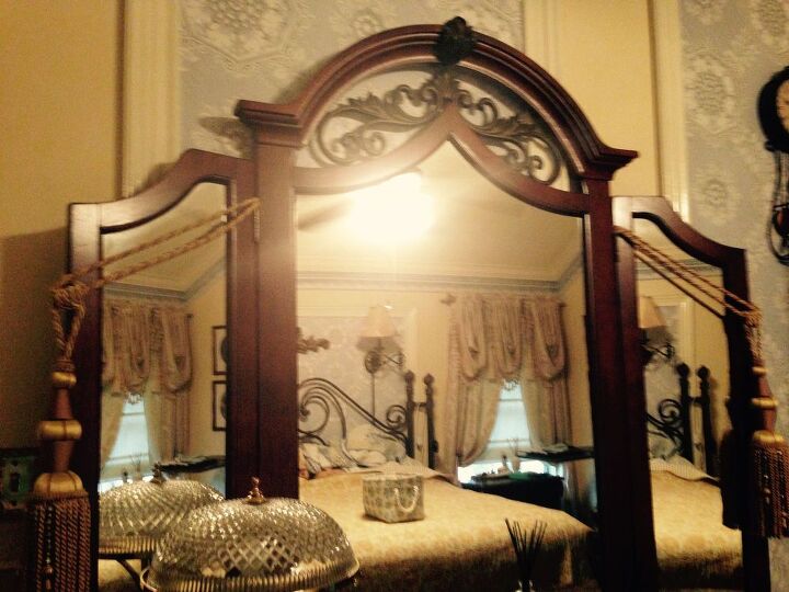 q como actualizar los muebles de mi dormitorio mediterraneo, Foto completa del espejo de la c moda