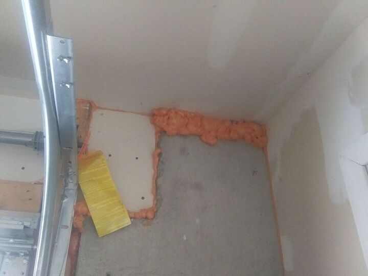 paredes de garagem de pintura o que esse material laranja