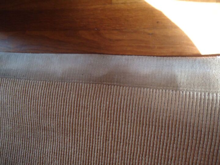 qual o melhor mtodo para limpar a borda do tecido de um tapete de sisal